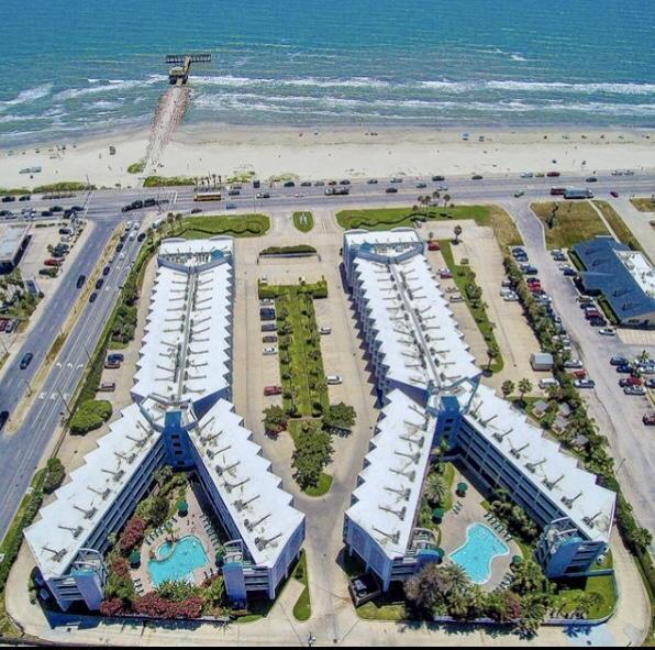 Casa Del Mar Beach View Галвестън Екстериор снимка